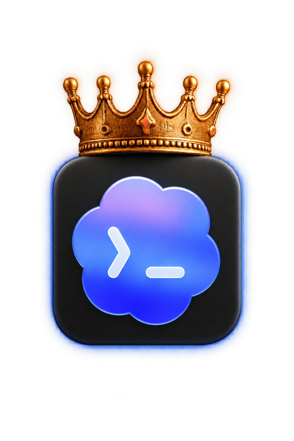 Codex with a gold crown